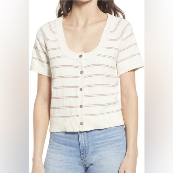 Madewell Sweaters - MADEWELL Linden Scoop Sweater Tee sZ- large